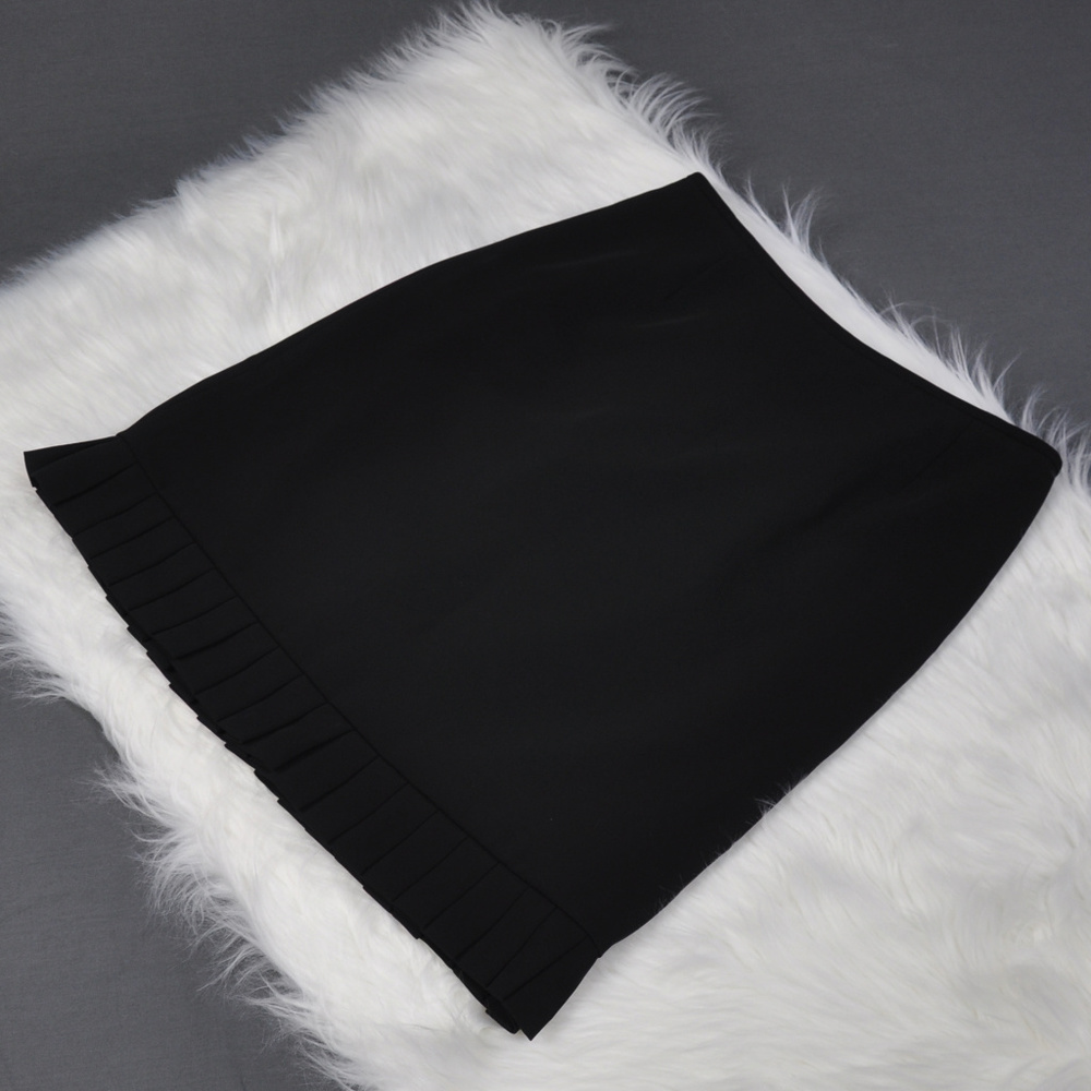 Tahari Petite Suits Pleated Lined Pencil Skirt 6P